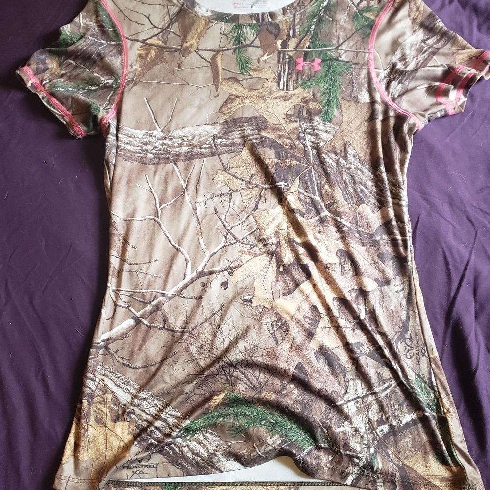 Under armour camo shirt